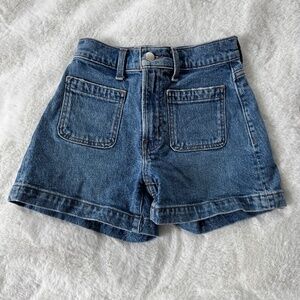 Madewell denim shorts size 23
